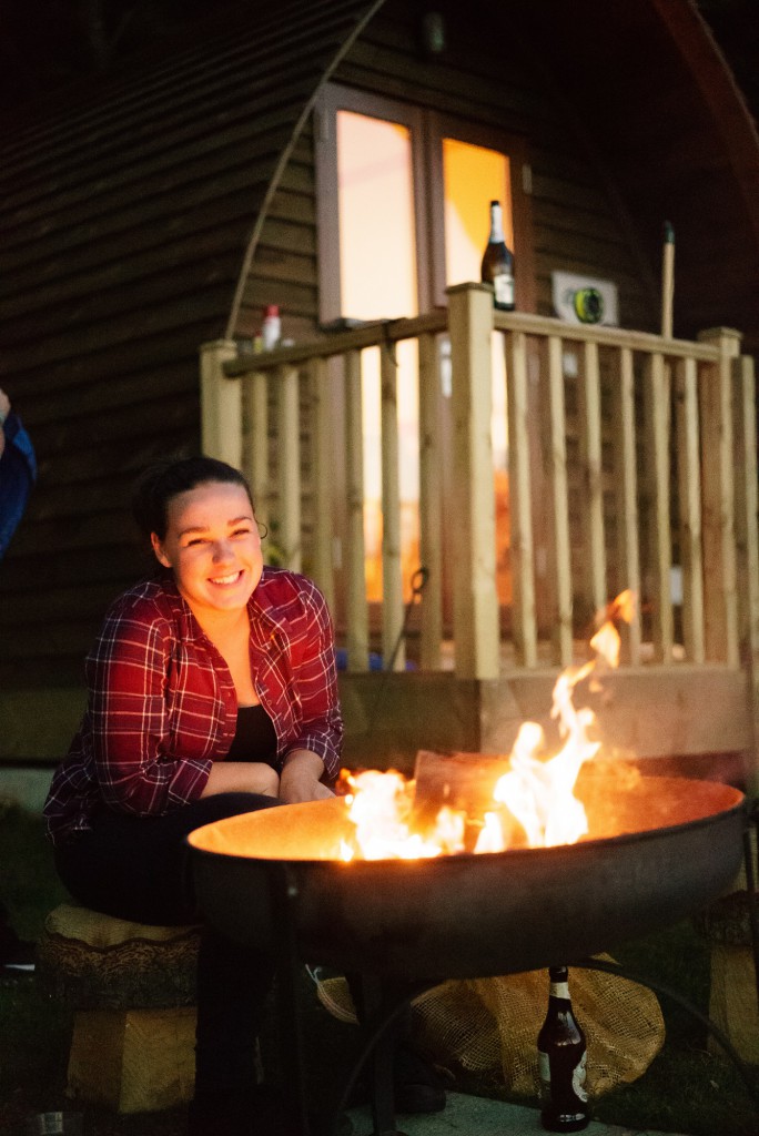 A fire, cups of tea or soup and maybe even a dram or two (if in the right company) can keep you outside even in the coldest of weathers watching the bright stars twinkle.