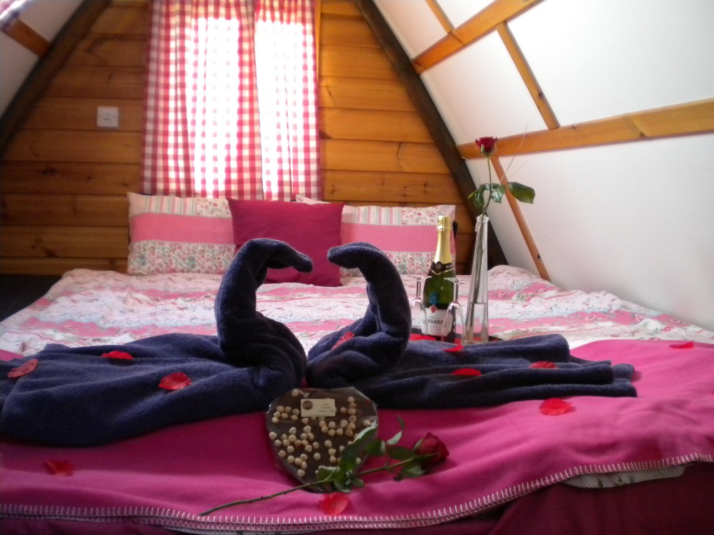 Luxury glamping weekend