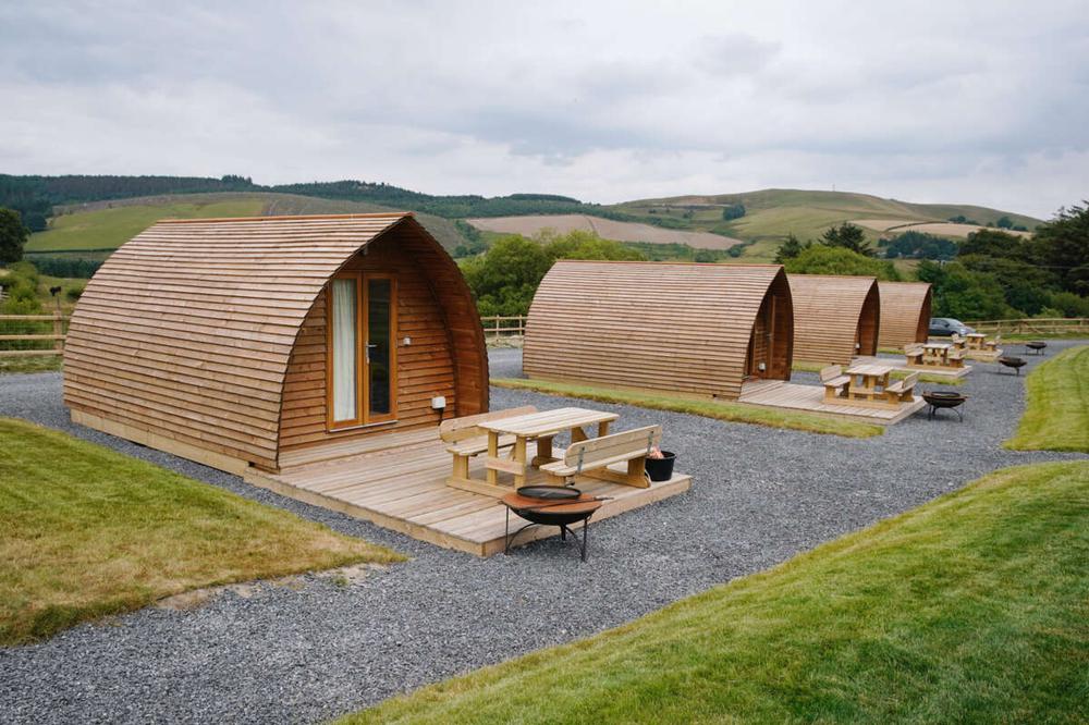 Bike friendly Accommodation at Wigwam Holidays Hafren