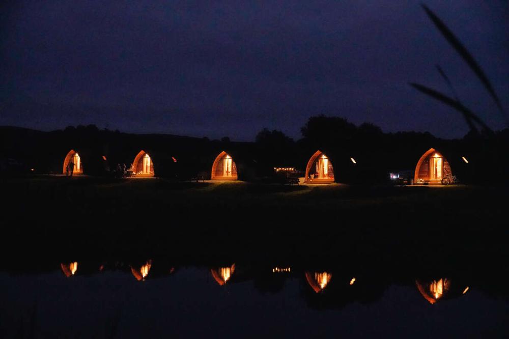 Bike Friendly accommodation at Wigwam Builth Wells
