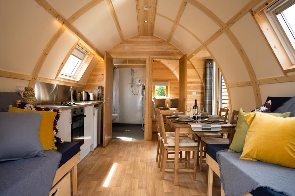 Wigwam Lodge at Hafren